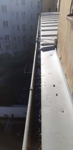 ištění žlabu do dvora 4