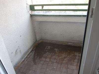 klid balkónu