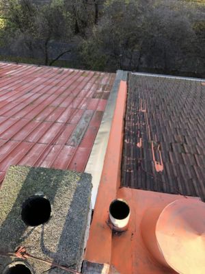 opravy požární zdi mezi domy na rokytce a ulp 30 c