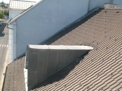 střecha po čištění